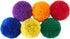 12-Pack Soft Fleece Balls - Large 5" Kids Playground Balls - Handballs Dodgeball Kickball for Indoor Outdoor Games