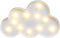 White LED Cloud Marquee Signs, Light Up Cloud Decorative Signs for Nursery Room Night Light, Baby Shower Decor