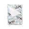 Cow Boho Leaves Baby Blanket, Spring Farm Animals Leaves, Soft Swaddle Blanket for Toddler Infant Newborn Nursery 30x40