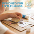 DJECO - Collages for Little Ones Arts & Crafts Kit - Rainy Day Activity - Premium Crafting Materials - Unleash