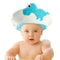FUNUPUP Baby Shower Cap for Kids, Baby Bath Shampoo Visor Cap Hair