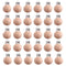 Natural Beech Wood Round Pacifier Clips Silicone Pacifier Holder Suspender Clips Sutoyuen