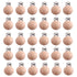Natural Beech Wood Round Pacifier Clips Silicone Pacifier Holder Suspender Clips Sutoyuen