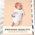 3 24'' 38'' Newwiee Pcs Muslin Crib Sheets for Girls and Boys x Cotton Soft Fitted Baby Bed Sheets for Crib