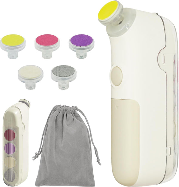kimitimi Baby Nail File, 5-in-1 Baby Nail Trimmer Electric Se t- Gentle, Quiet