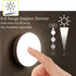 Mini Touch Light, Rechargeable Battery Operated Closet Lights, Magnetic Stick-on LED Night Light