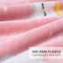 TILLYOU Toddler Blanket for Boys Girls, Flannel Fuzzy Baby Blanket, 40x50 Inches, Pink Cloud