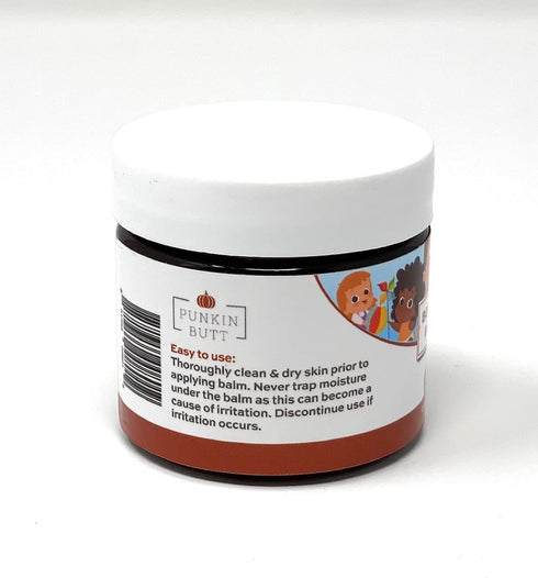 2 oz Punkin Butt Baby Bottom Balm | Natural Relief for Rashes, Cuts or Skin Irritation |