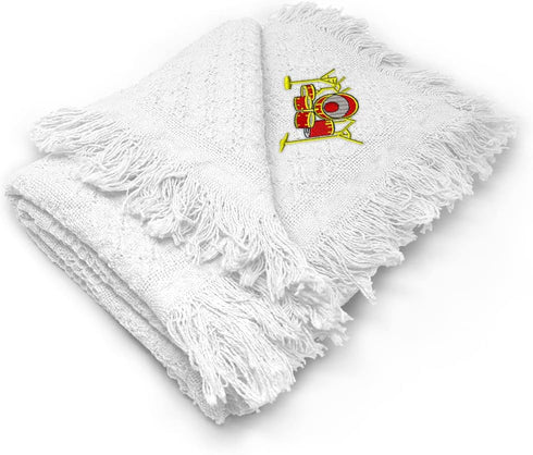 Fastasticdeals Custom Embroidery Nursery Bedding Baby Blankets for Boys & Girls Drum Set