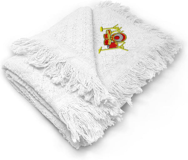 Fastasticdeals Custom Embroidery Nursery Bedding Baby Blankets for Boys & Girls Drum Set