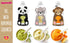 Squooshi Reusable Baby Food Pouches for Toddlers, BPA Free, Freezer Safe, Refillable for Applesauce Yogurt, 6 Pack