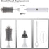 Electric Baby Bottle Brush Set, Multi-Purpose Cleaner Brushes, 360° High-Speed Rotation, Waterproof IPX65, Perfect Baby