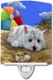 Caroline's Treasures PPP3202CNL Westie Beach Baby Ceramic Night Light Compact, UL-Certified, Ideal