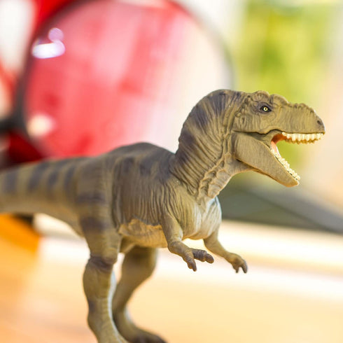 7" 3+ Safari Ltd. Tyrannosaurus Rex Figurine - Detailed Dinosaur Figure - Educational Toy for Boys, Girls, and Kids