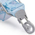 |3 3+ JC Toys | Berenguer Boutique Wheeled Folding Doll Jogger Stroller | Blue | Ages