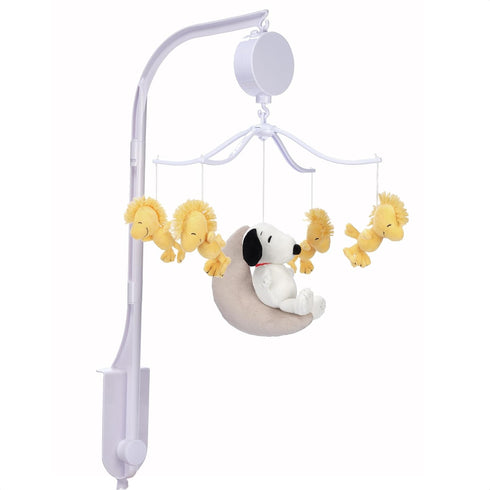 Snoopy Love Musical Crib Mobile - Soothing Baby Toy for Nursery