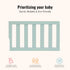 Sweetpea Convertible Crib Toddler Guard Rail - Rose/Tiana Design
