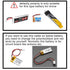 10pcs Upgraded Tiny Whoop JST-PH 2.0 Male and Female Connector Cable for Battery JJRC H36 H67