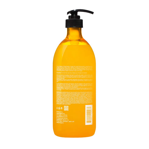 Luseta 33.8oz Shea Butter & Argan Oil Body Wash, Moisturizing Body Wash Formulated for Dry Skin Normal Skin Combination