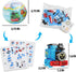 WODMAZ 12PCS Set PreFilled Easter Eggs with Train Building Blocks, Easter Egg Train Toys for Kids Easter Basket