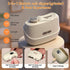 VOYISA Trimmer 2-in-1 2-Speed Electric Nail Clipper for Baby, Seniors, Kids, Automatic Finger Nail Cutter Machine