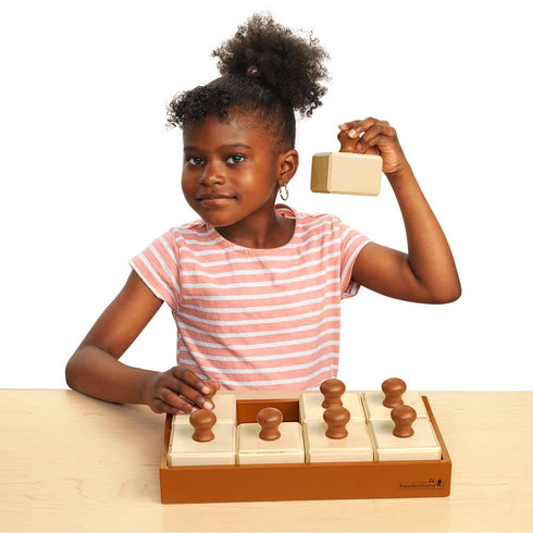 Excellerations Listen and Match Wooden Shakers - Set of 8