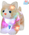 Glow Guards 14'' Light up Kitty Stuffed Animal Soft Realistic Cat Plush