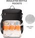Backpack CEI-CEI Neoprene Diaper Bag with Changing Pad, Large Newborn Baby Maternity Bags Travel Tote with Insulated