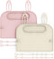 Captainbear 2Pack Silicone Placemats for Baby&Kid, Stain-Proof Non-Slip Baby Place Mat for Restaurant