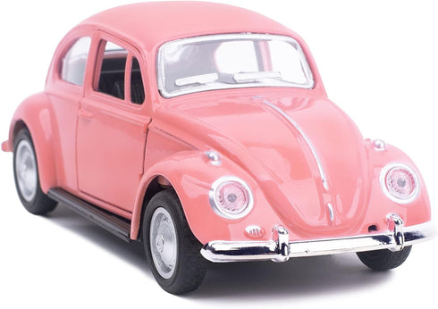 Berry President 1967 Classic Beetle Bug Vintage 1/32 Scale Diecast Pull Back Car Model Toy for Kids