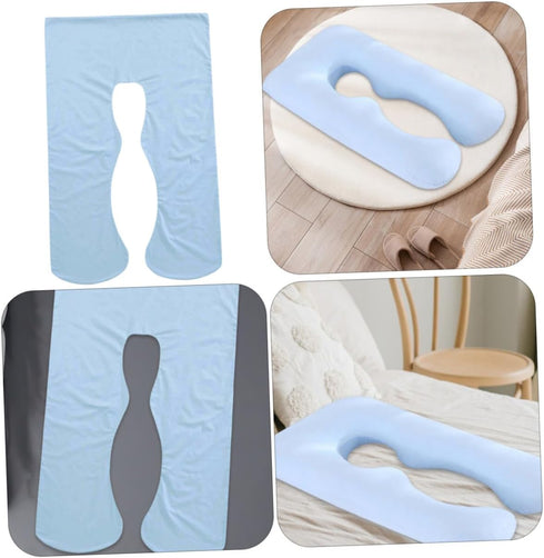 Washable U-Shaped Pillow Cover for Pregnant Women