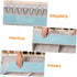 Kisangel Hanging Diaper Organizer Nursery Organizer Changing Table Diaper Stacker Oxford Material Versatile Storage Bag