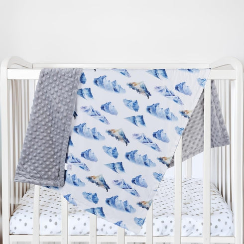 FIGEPO 30 40 Inch 1) New Born Baby Boy Blanket Double Layer Fuzzy Nursery Toddler Blankets Soft Minky Daycare Baby Boys