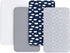 Crib Sheets for Boys and Girls Fitted 4 Pack - Breathable, Soft
