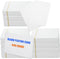 648PCS White Blank Playing Cards - Printable Index Flash Cards for DIY Vocabulary and Game Cards