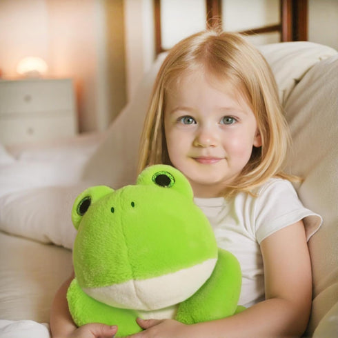 20" 3.3 Niuniu Daddy | Pound Frog Weighted Stuffed Animals for Kids Adults, Soft Stuffed Frog Plush Toys for Sleeping