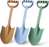 Jumbo 3 Pack Shovels, 16 Inch Heavy Duty Plastic Sand Spade for Kids, Great Beach Sand Toy for Outdoor Digging and