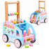 Embosomitr Wooden Baby Walker for Babies 6-12 Month, Ice Cream Cart Toys for