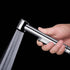 BEIDUOYANG Nozzle Toilet Handheld Bidet Sprayer Shattaf Cloth Diaper Sprayer ABS Polished S Bathroom Toilet Hand Held
