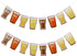 Oktoberfest Party Banner Decorations, Beer Garland Sign Banner for Birthday, Wedding, Bachelorette Supplies
