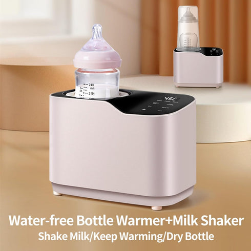 toilmua 0-2 8.5cm 6-10 Baby Bottle Warmer with Waterless Heating, Touch-Sensitive Fast Bottle Warmer Milk Warmers