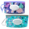FKEYTO Baby Wipe Dispenser,Portable Refillable Wipe Holder Wipe Dispenser Bag Reusable Travel Wet