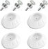 4Pcs Spindle Rods Gate Threaded Spindle Rods, Anti-Slip Accessory Screw Bolts Kit for Pressure Mounted Gates