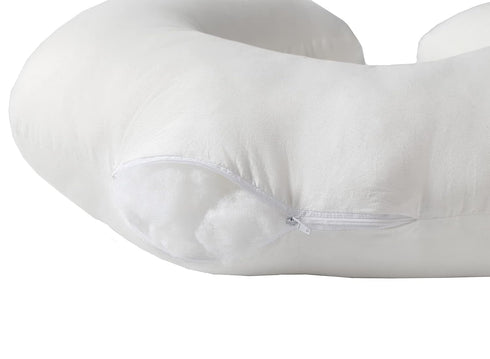 Tummy 22" 17.7" 5.9") Nursing Pillow and Positioner with Cover for Breastfeeding and Bottle Feeding, Propping Baby