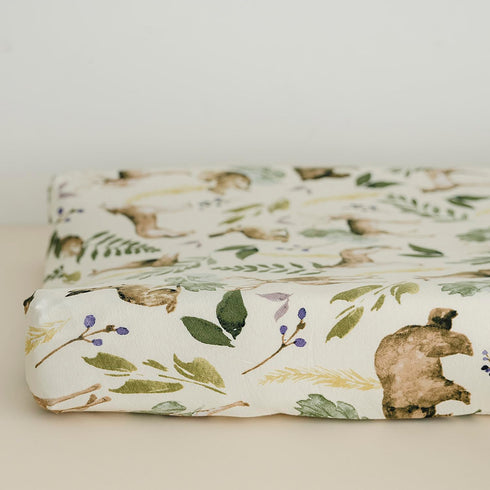 Pobibaby 2 Pack Premium Pack N Play Sheets, Fitted for Standard Pack and Plays, Stylish Woodland Pattern