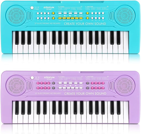 Keyboard Piano for Kids, BIGFUN 37 Keys Toddler Piano Multifunction Music Educational