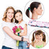 VGOODALL 12 PCS Glitter Slap Bracelets for Kids, Sequin Mermaid Wristbands for Birthday Party Favors Supplies