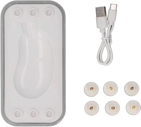 Trimmer, Pinch Electric Baby Nail Proof Nail Clippers with Rechargeable Battery, Adjustable Speeds, Low Noise