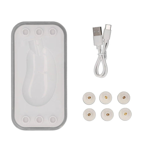 BTSEURY Trimmer, 6 Baby Nail Electric Nail Clipper, Gentle Baby Nail Clipper Multi Speed Rechargeable Portable Nail