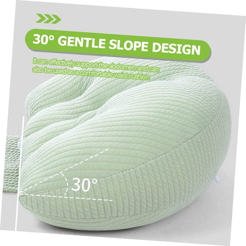 Multifunctional Shaped Maternity Support Pillow for Pregnant Women Lumbar Waist Cushion for Side Sleeping Ergonomic